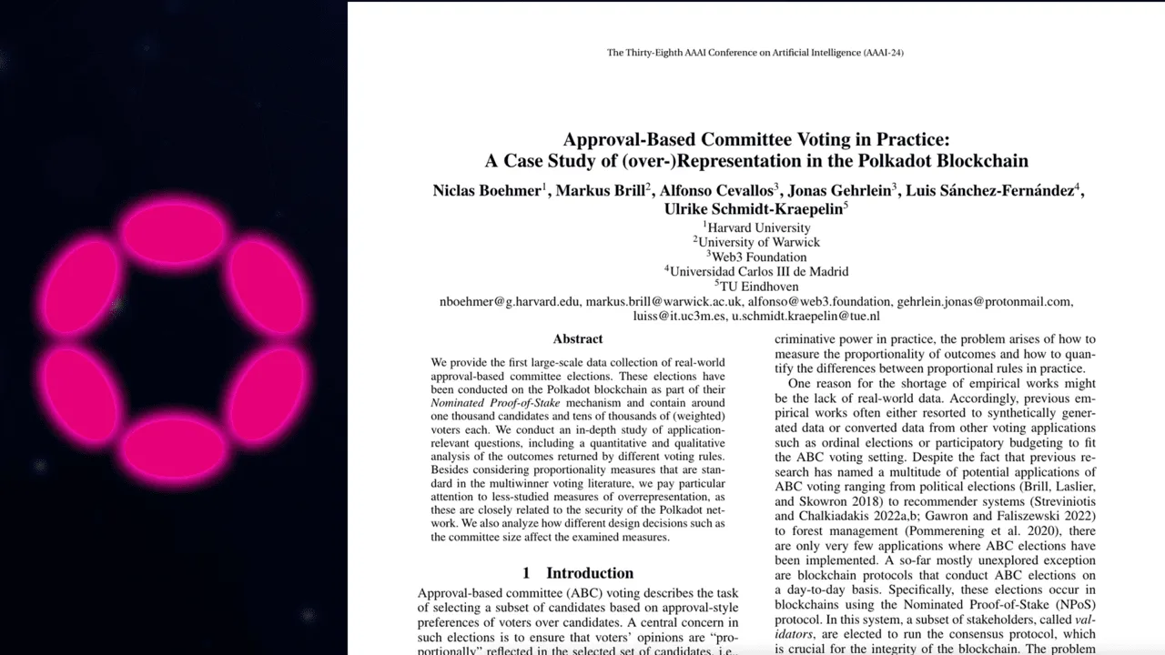 Polkadot Papet aproval based comittee voting in practice (1)