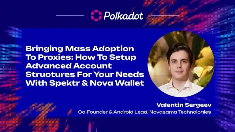 polkadot proxies nova wallet