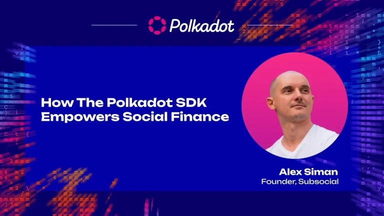 subsocial polkadot sdk social finance