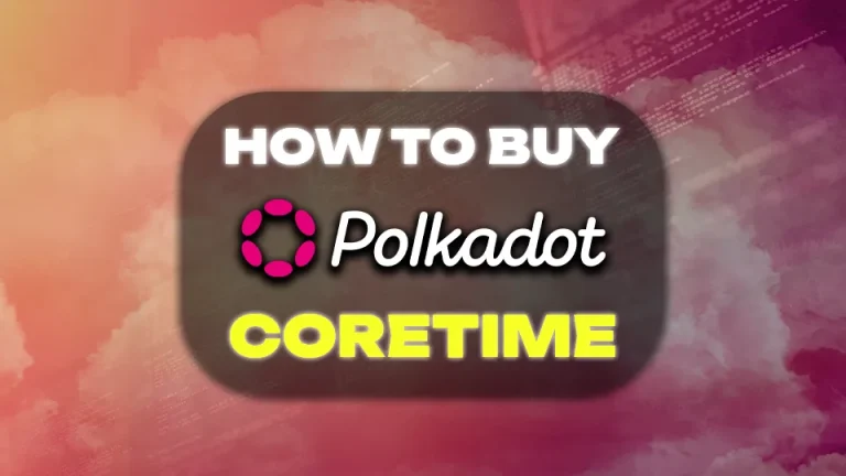 polkadot coretime sales guide how to buy a core